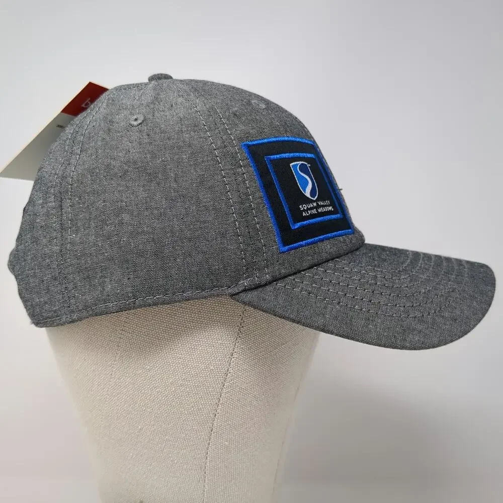 bigtruck Snapback Gray One Size Hat Squaw Valley Alpine Meadows Toyota Logo